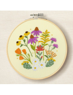 Kit broderie - Jardin méditerranéen