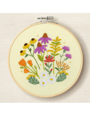Kit broderie - Jardin méditerranéen