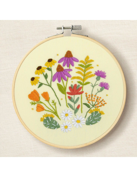 Kit broderie - Jardin méditerranéen