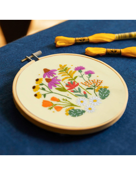 Kit broderie - Jardin méditerranéen