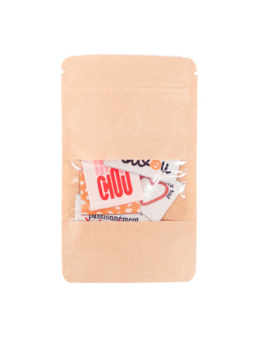 Lot de 5 étiquettes tissées - Assortiment sweetie