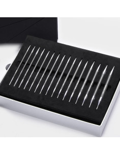 Coffret aiguilles à tricoter circulaires KnitPro Karbonz 2