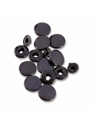 Recharge de 10 boutons pression anorak 15 mm Bruni