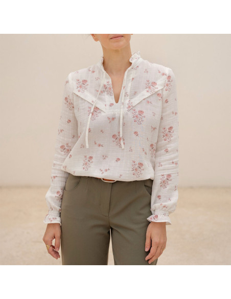 Patron de blouse Glam décolleté fendu - Anna Rose patterns
