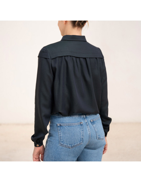 Patron de blouse Glam boutonnée - Anna Rose patterns