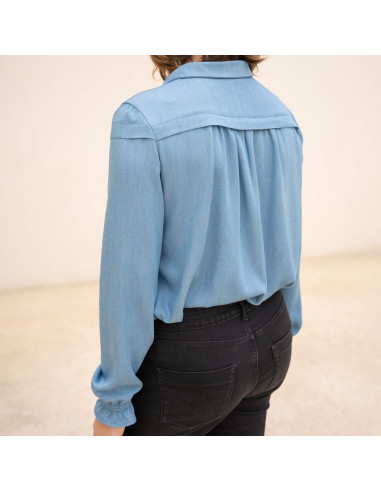 Patron de blouse Glam boutonnée - Anna Rose patterns