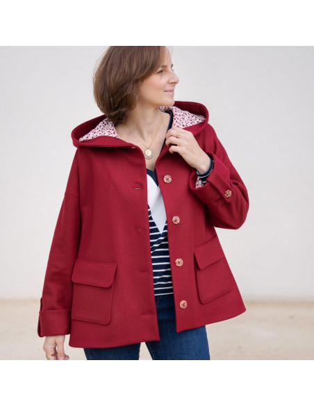 Patron de manteau Eurydice - Anna Rose patterns
