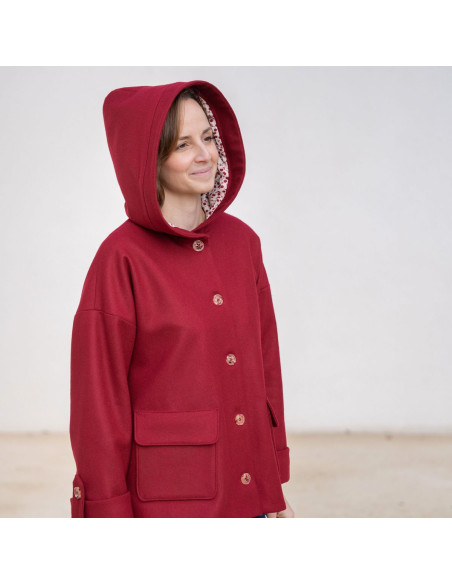 Patron de manteau Eurydice - Anna Rose patterns