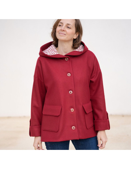 Patron de manteau Eurydice - Anna Rose patterns