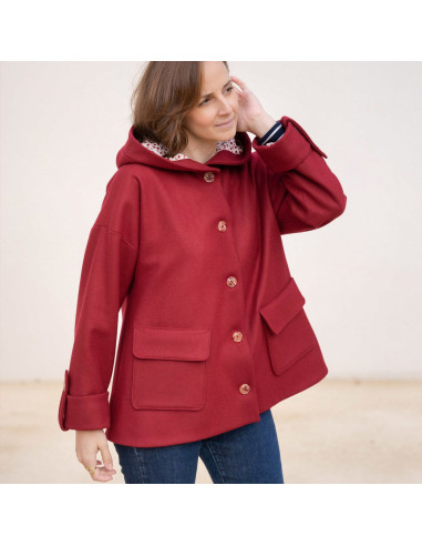 Patron de manteau Eurydice - Anna Rose patterns