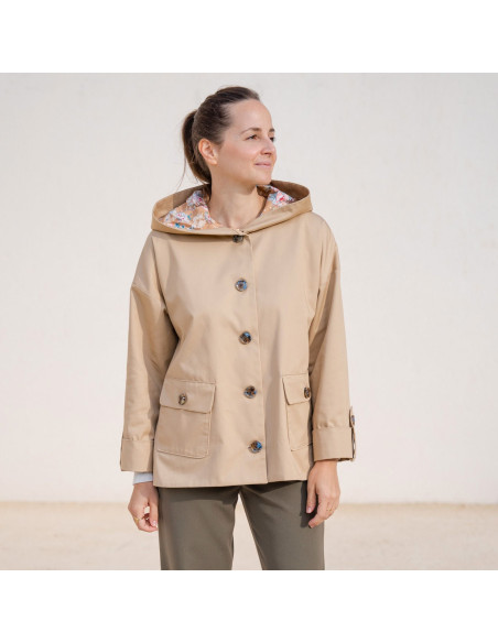 Patron de manteau Eurydice - Anna Rose patterns