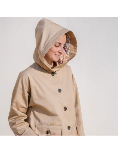 Patron de manteau Eurydice - Anna Rose patterns