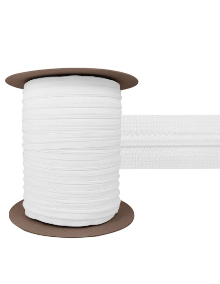 Fermeture nylon 3 mm YKK - Blanc