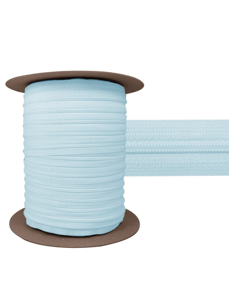 Fermeture nylon 3 mm YKK - Bleu layette