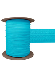Fermeture nylon 3 mm YKK - Bleu lagune