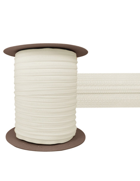 Fermeture nylon 3 mm YKK - Écru