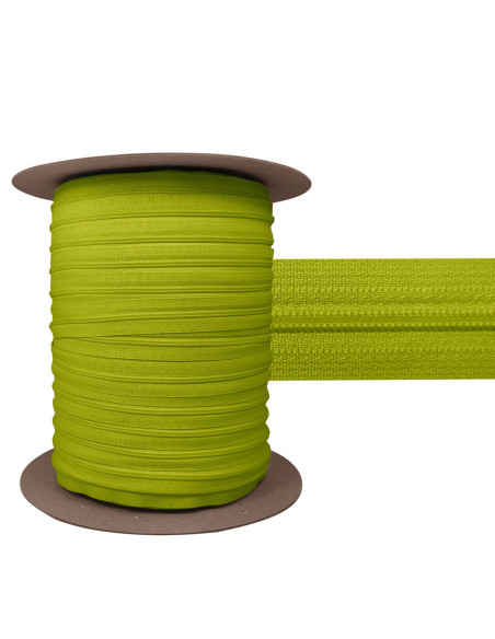 Fermeture nylon 3 mm YKK - Vert pomme