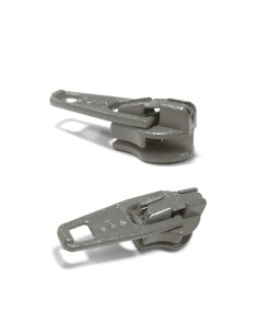 Curseur pour fermeture nylon 3 mm YKK - Gris