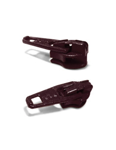 Curseur pour fermeture nylon 3 mm YKK - Bourgogne
