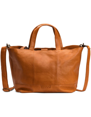 Mini shopper pour le tricot et le crochet Muud Hiba - Whisky