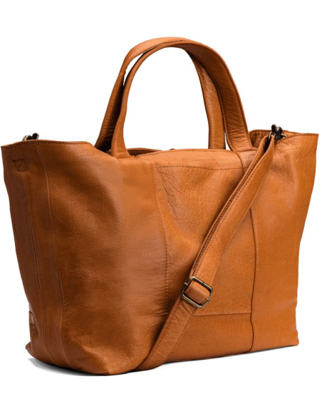 Mini shopper pour le tricot et le crochet Muud Hiba - Whisky