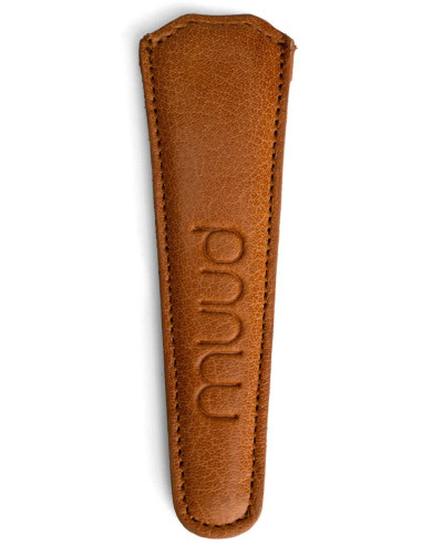 Etui de protection en cuir pour ciseaux de couture Muud Etui - Whisky