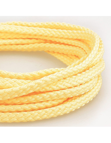 Cordelière plate anorak - Jaune poussin