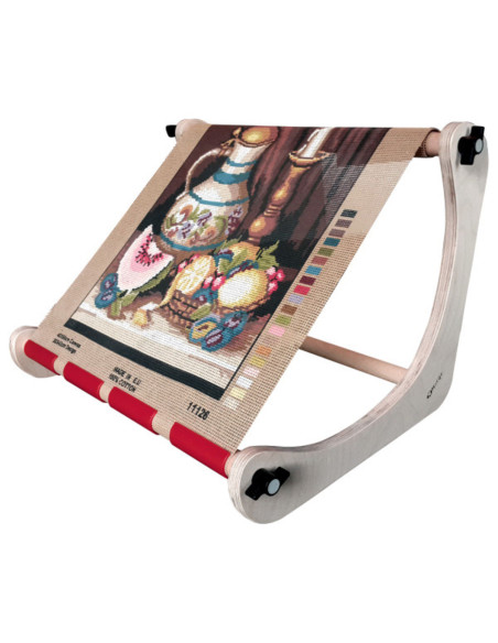 Métier à broder avec clips pour tapisserie et point de croix
