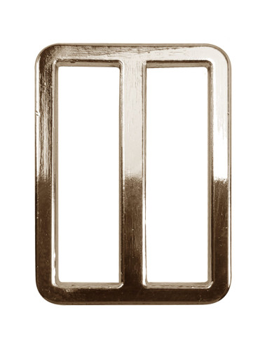 Boucle passant métal premium - Or clair 32 mm
