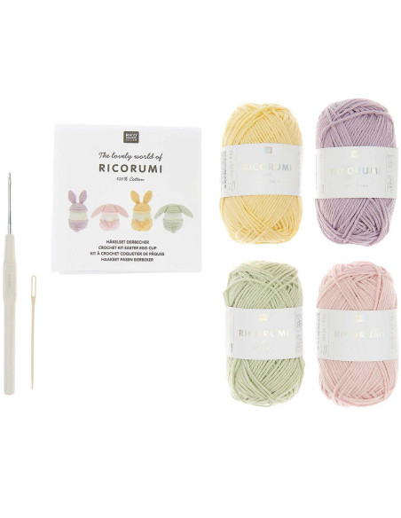 Kit crochet - Coquetiers de Pâques