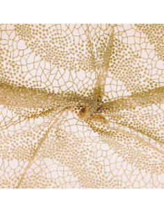 Tissu dentelle Mila - Beige