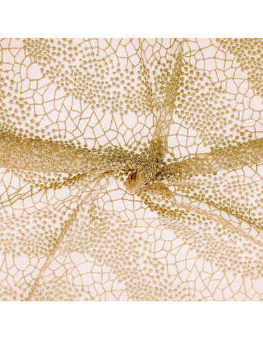Tissu dentelle Mila - Beige