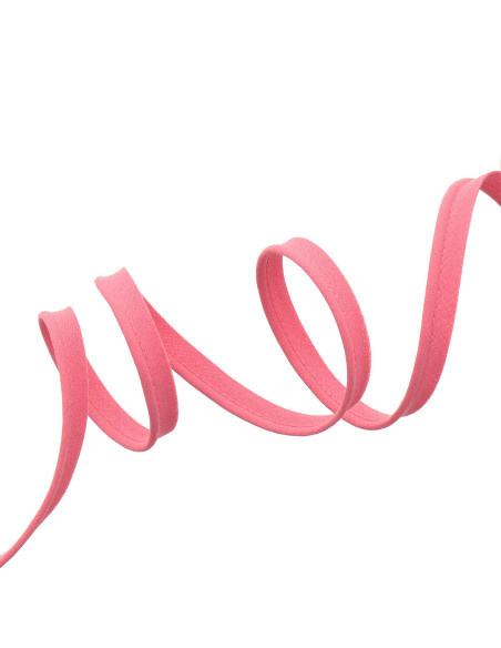 Passepoil tout textile 10 mm - Rose