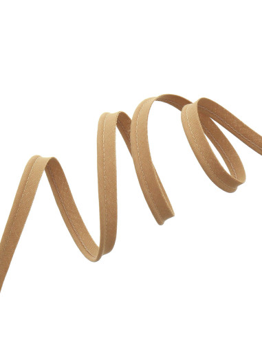 Passepoil tout textile 10 mm - Beige