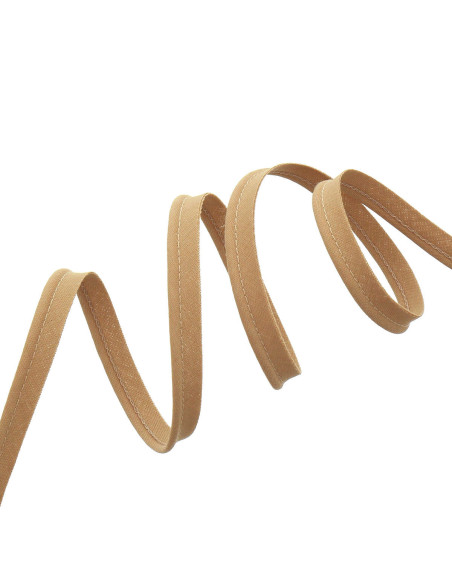 Passepoil tout textile 10 mm - Beige