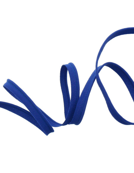 Passepoil tout textile 10 mm - Bleu de France