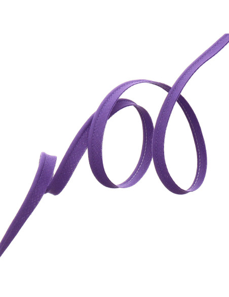 Passepoil tout textile 10 mm - Violet