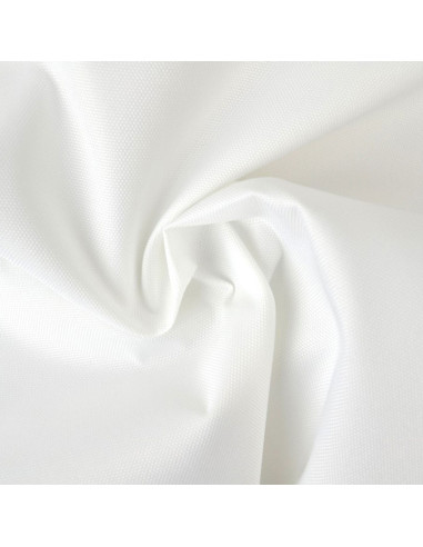 Tissu toile imperméable et ultra-résistant - Blanc
