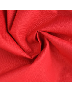 Tissu toile imperméable et ultra-résistant - Rouge