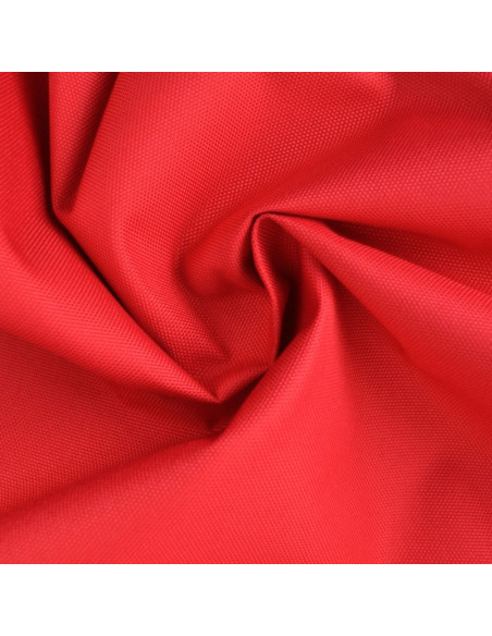 Tissu toile imperméable et ultra-résistant - Rouge