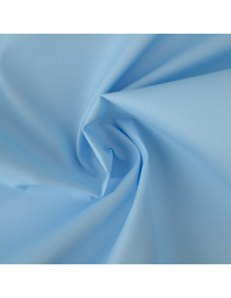 Tissu toile imperméable et ultra-résistant - Bleu layette