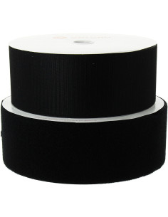 VELCRO® Brand adhésif noir 100 mm de large rouleau de 25 mètres