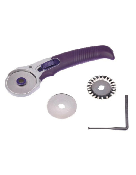 Kit cutter circulaire + 3 lames +  bras guide