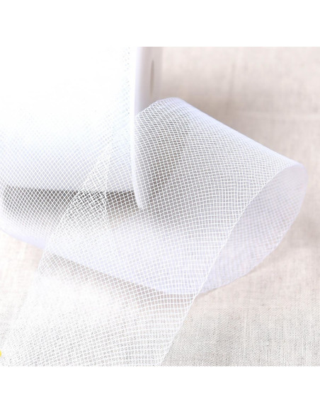 Tresse crinoline crin de cheval - Blanc