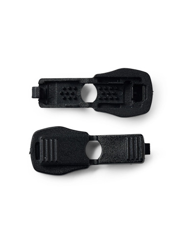 Lot de 2 embouts de cordon pliable - Noir