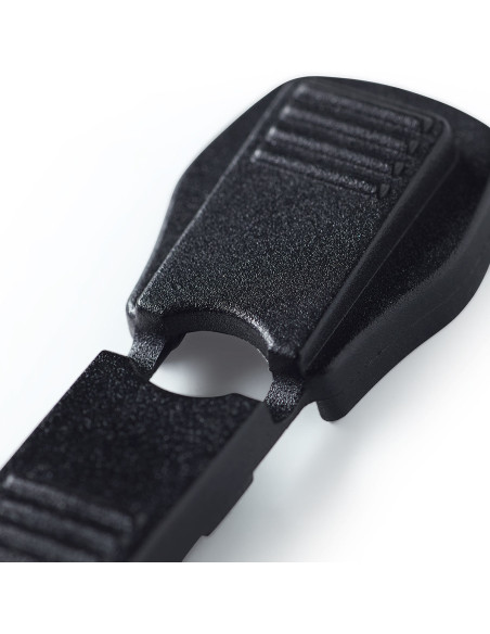 Lot de 2 embouts de cordon pliable - Noir