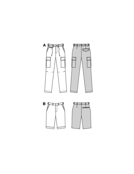 Patron de pantalon - Burda 5814