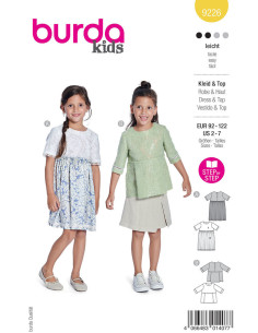 Patron de robe et haut - Burda 9226
