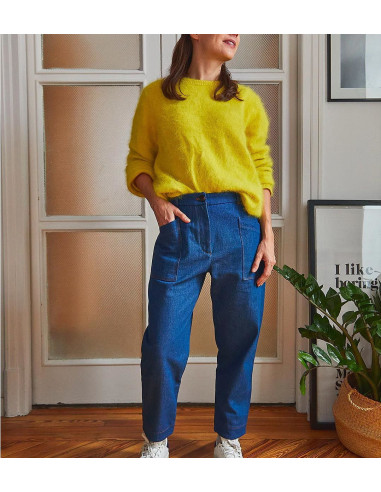 Patron de pantalon et short Berlin - Ikatee