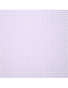 Tissu Seersucker à carreaux - Violet 2